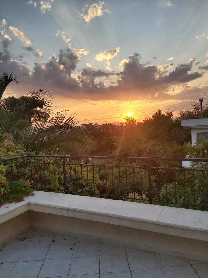 למרפסת La Balcona Chorazim Exterior foto