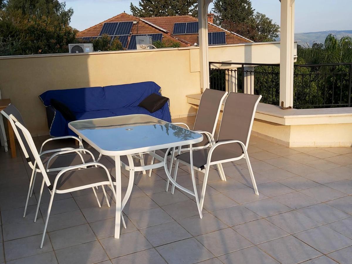 למרפסת La Balcona Chorazim Exterior foto